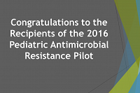 2016 Pediatric Antimicrobial Resistance Pilot: thumbnail Photo